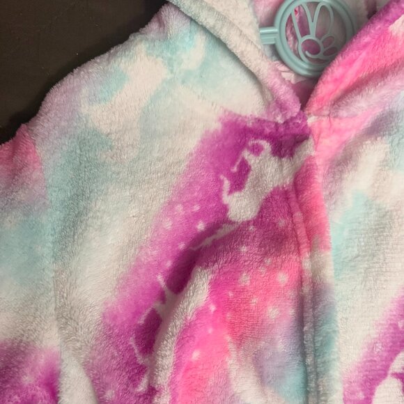Doctor Unicorn Soft Unicorn Hooded Bathrobe Sleepwear - Girls 5-7 yrs - Preloved - Picture 5 of 6